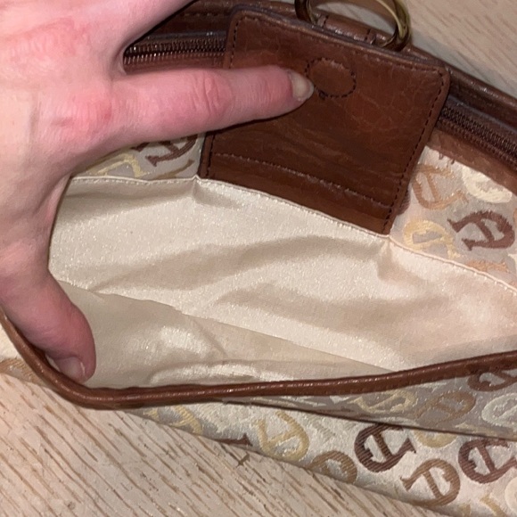 Etienne Aigner Vintage Logo Baguette Bag Purse Handbag 1990’s - Picture 10 of 16